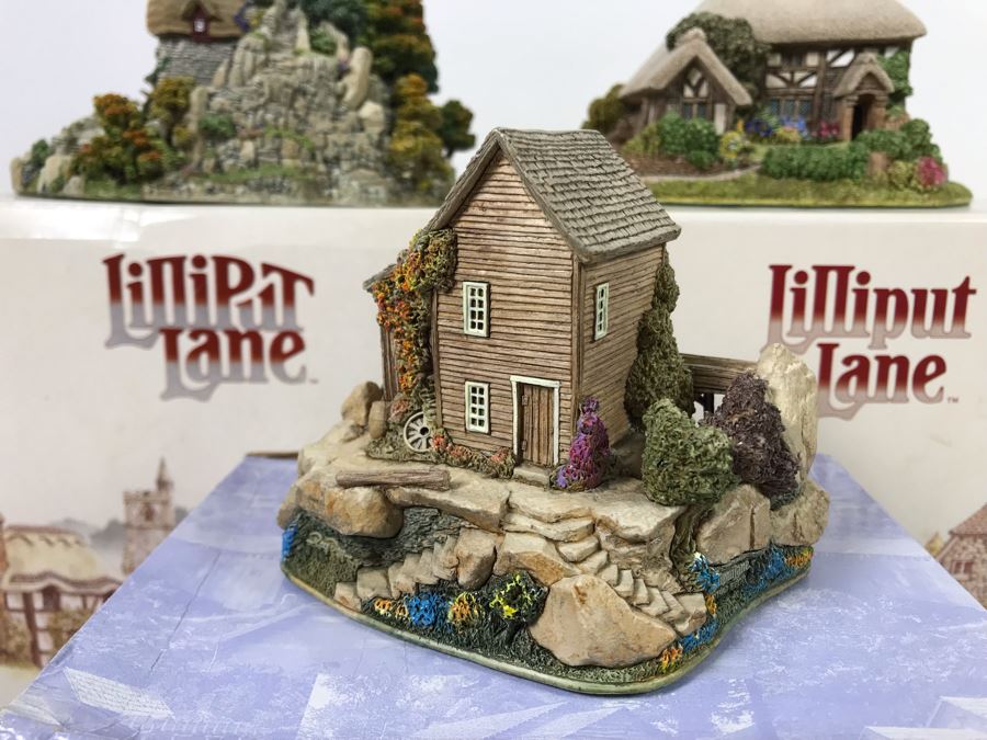 (3) Lilliput Lane Cottages With Boxes [Photo 9]