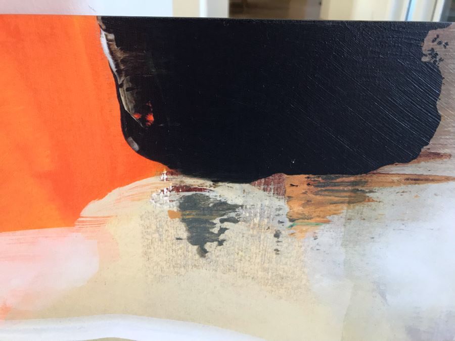 JUST ADDED - 36 X 54 Contemporary Abstract Modern Canvas Print Titled Component And Significance II [Photo 4]