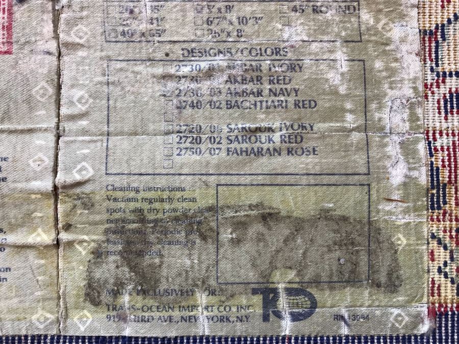 Akbar Belgium Classical Oriental Design Synthetic Area Rug 5' X 8' [Photo 13]