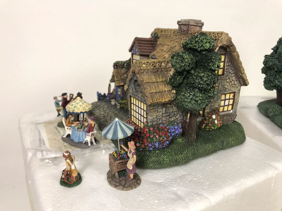 (3) Thomas Kinkade Hawthorne Village Limited Edition Figurines [Photo 8]