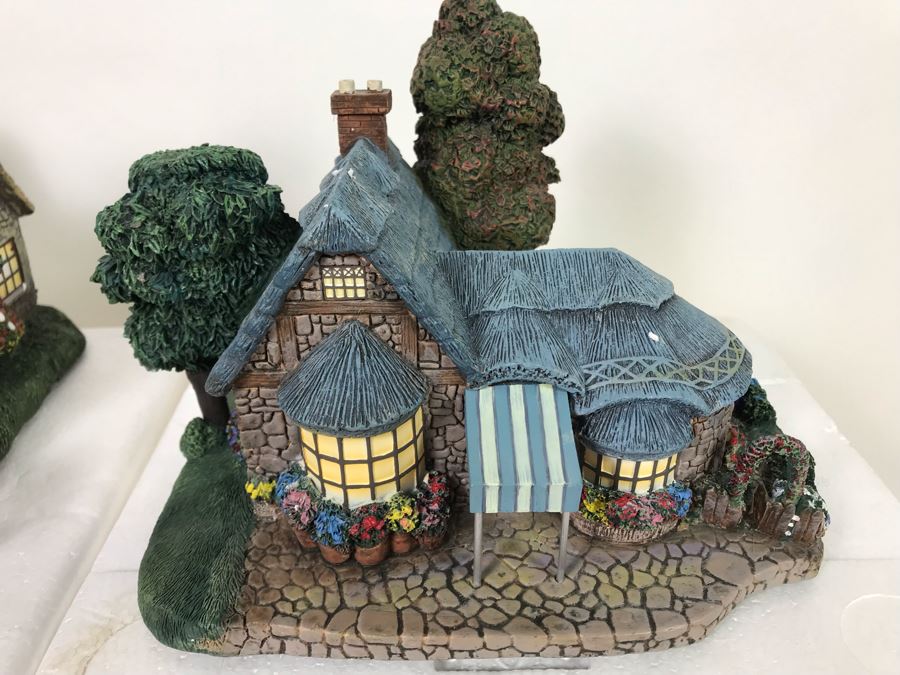 (3) Thomas Kinkade Hawthorne Village Limited Edition Figurines [Photo 7]