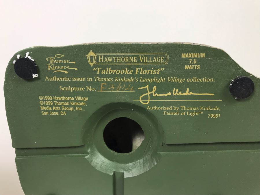 (3) Thomas Kinkade Hawthorne Village Limited Edition Figurines [Photo 12]