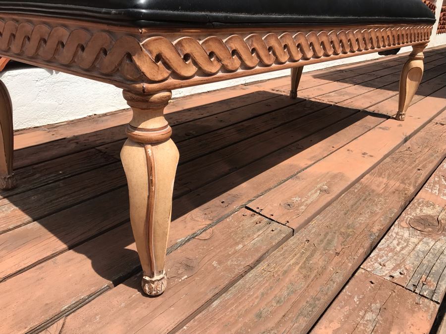 Kreiss Collection Wooden Long Bench 60W X 27D X 21H [Photo 6]