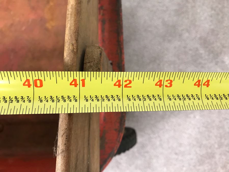 Vintage Hamilton Greyhound Pressed Steel Wagon 42W X 18D [Photo 12]