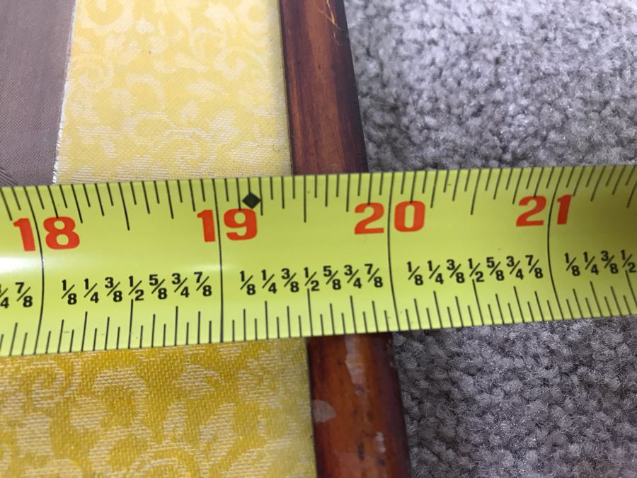 Signed Asian Buddha Artwork In Nice Frame 20W X 32H [Photo 18]