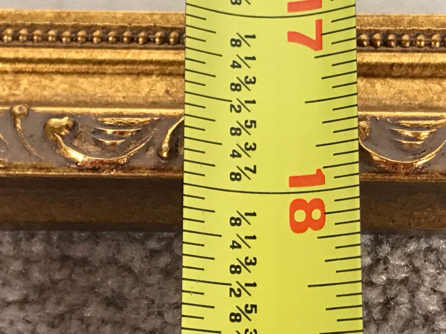 Framed Original Watercolor Painting Of Fruit Signed Sweet 22 X 18 [Photo 11]