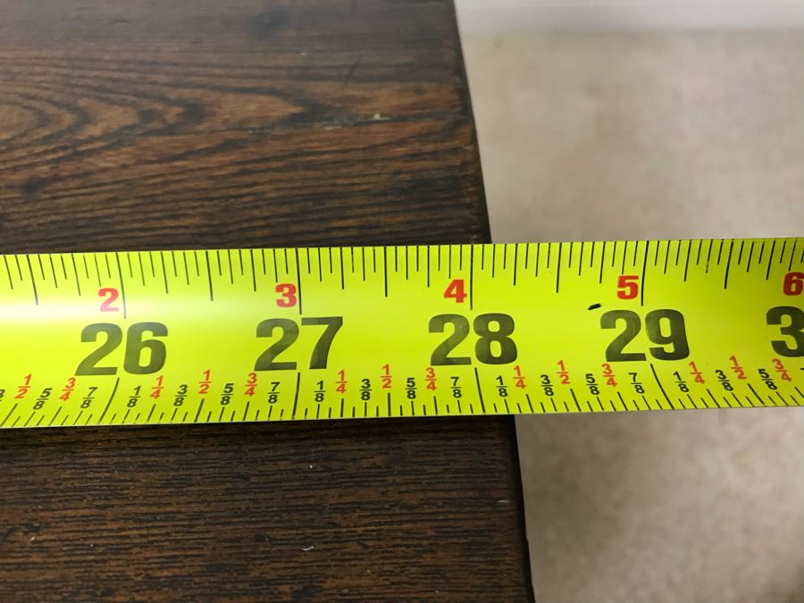 JUST ADDED - Antique Asian Chest With Brass Hardware 28W X 13D X 12H [Photo 17]