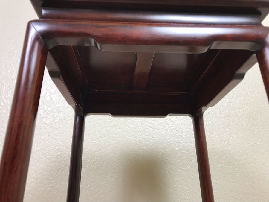 Chinese Rosewood 2-Tier Stand 10W X 21H [Photo 8]