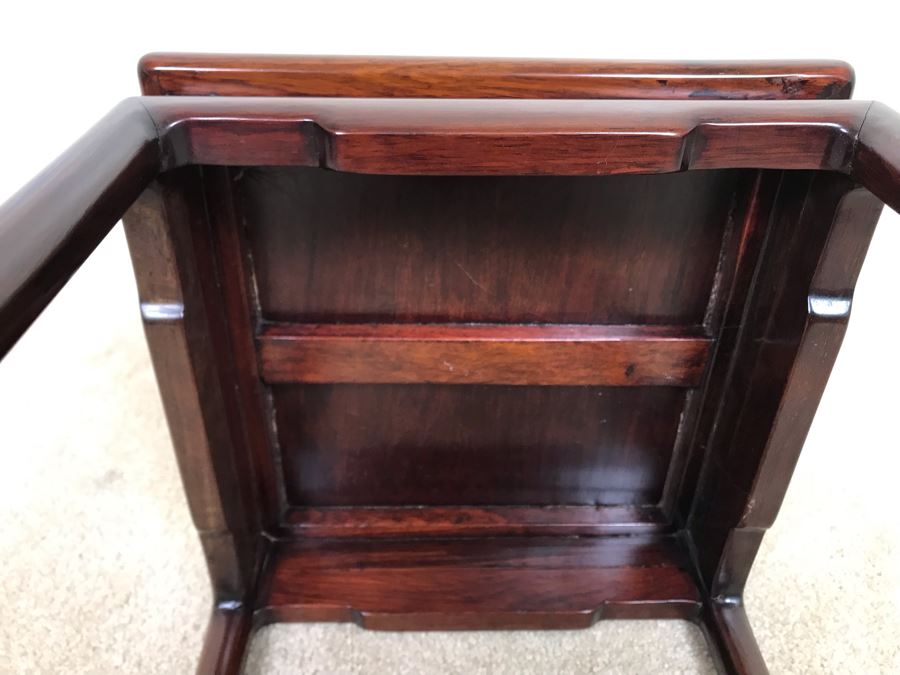 Chinese Rosewood 2-Tier Stand 10W X 21H [Photo 12]