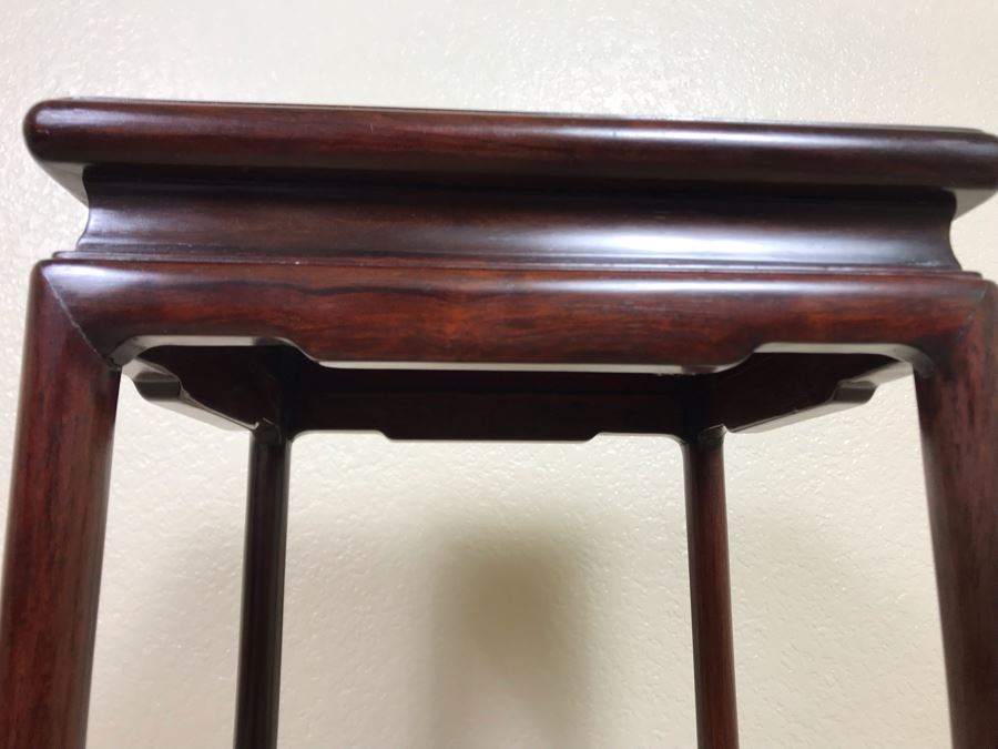 Chinese Rosewood 2-Tier Stand 10W X 21H [Photo 7]