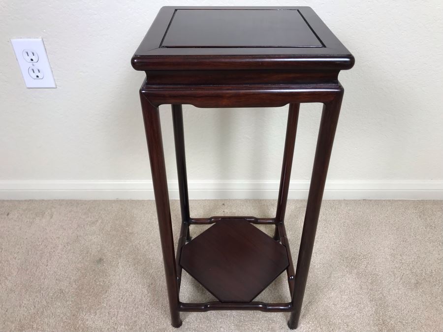 Chinese Rosewood 2-Tier Stand 10W X 21H [Photo 2]