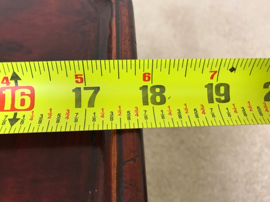 Vintage Handmade Asian Wooden Stand 18W X 10.5H [Photo 21]