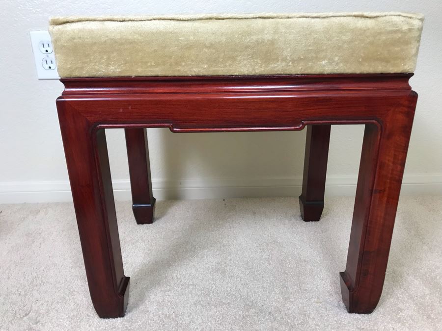 Vintage Chinese Seat Stool 18W X 14D X 18H [Photo 2]