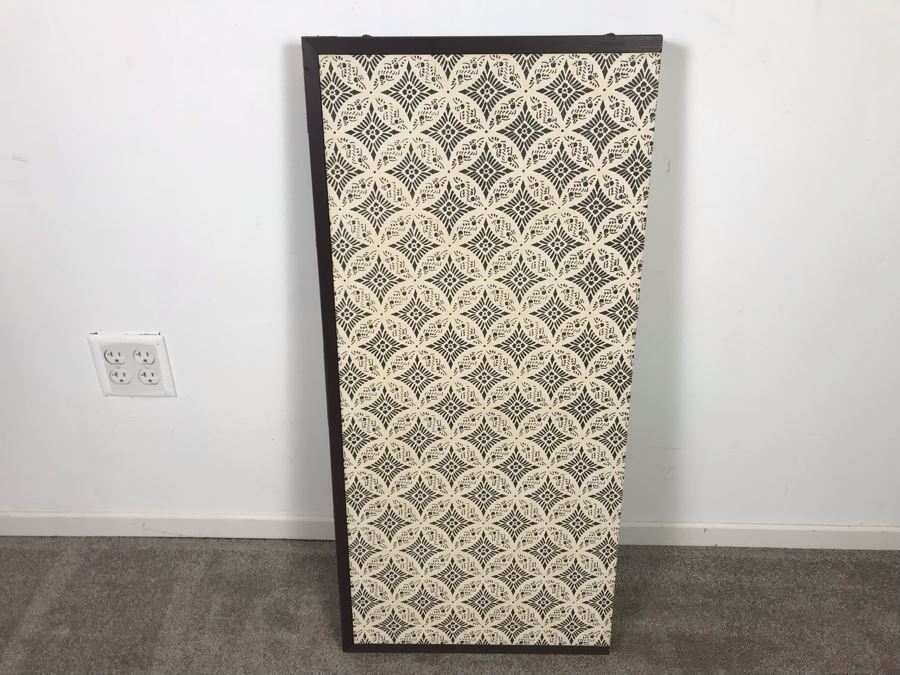 Vintage Signed Original Gold Leaf Screen Landscape Painting Excellent Condition 66W X 36H [Photo 8]