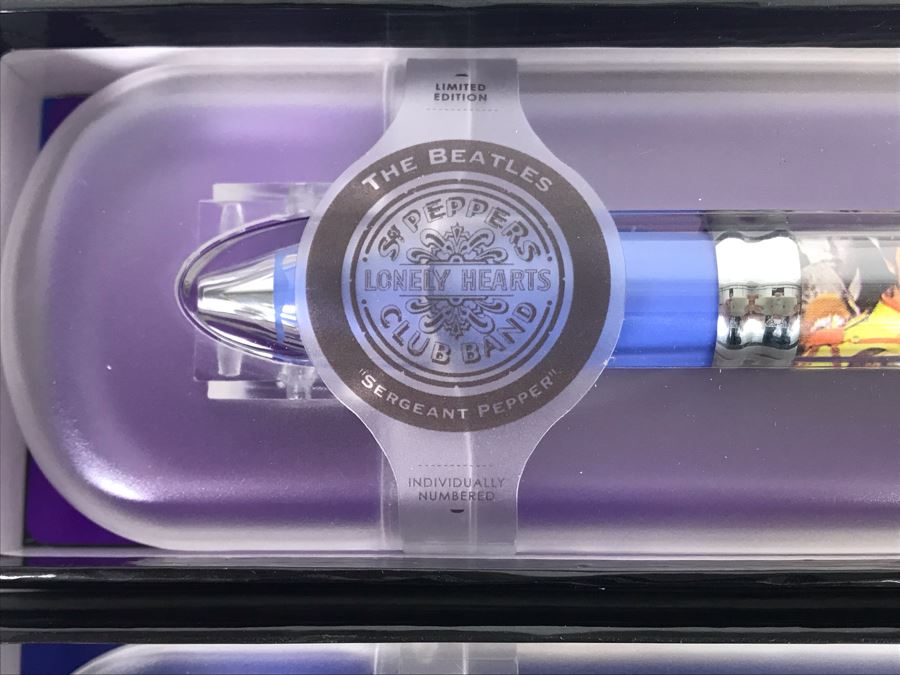 (3) New Limited Edition The Beatles Collectible Pod Pens: The Beatles Yellow Submarine, Sgt. Peppers Lonely Hearts Club Band And The White Album [Photo 9]