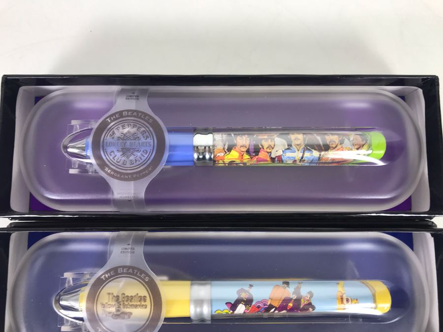 (3) New Limited Edition The Beatles Collectible Pod Pens: The Beatles Yellow Submarine, Sgt. Peppers Lonely Hearts Club Band And The White Album [Photo 8]