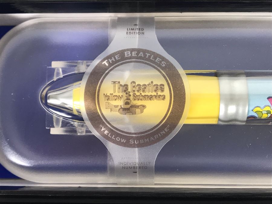 (3) New Limited Edition The Beatles Collectible Pod Pens: The Beatles Yellow Submarine, Sgt. Peppers Lonely Hearts Club Band And The White Album [Photo 6]