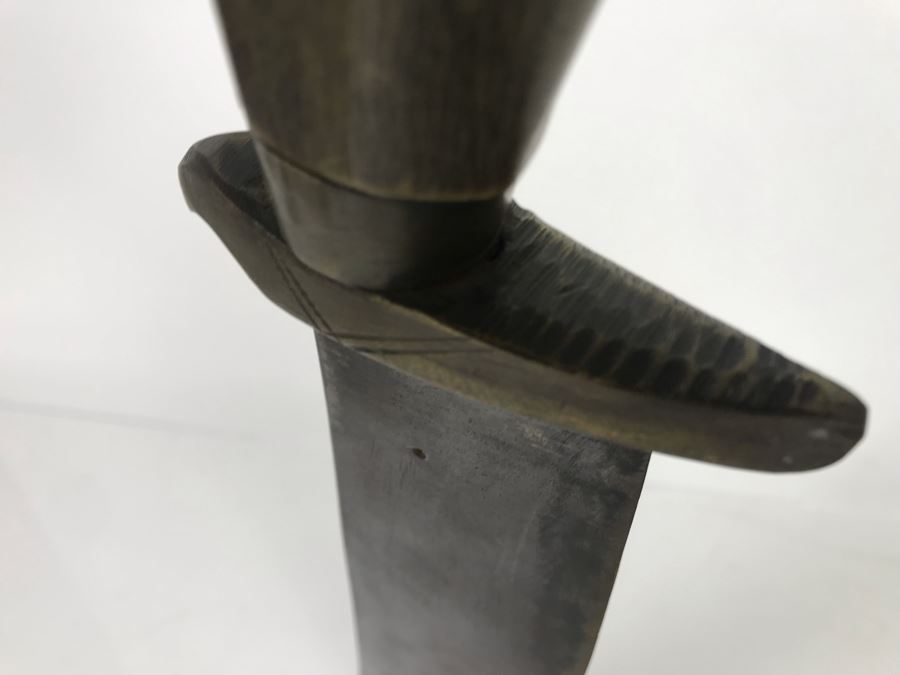 Pair Of Knives 12' And 10' Blade (One Is Chipaway Cutlery With Pakistan Blade) And Leather Bianchi S&W .44 Holster [Photo 12]