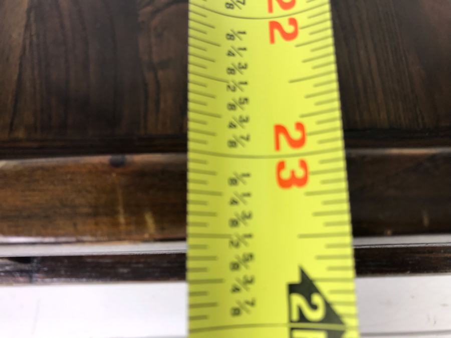 Vintage Wooden Asian Tray 24 X 18 [Photo 8]