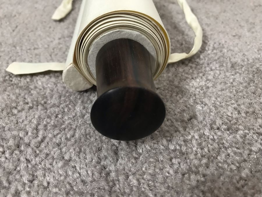 Signed Original Chinese Calligraphy Scroll 57'L [Photo 13]