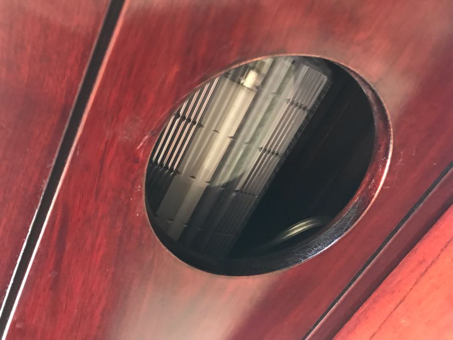 Stunning Solid Rosewood Headboard With Large Mirror, Overhead Lighting, Shelving And 4-Drawer Built-In Nightstands 114'W X 18'D X 78'H - Will Deliver And Assemble Anywhere In SD County For Additional $220 [Photo 14]