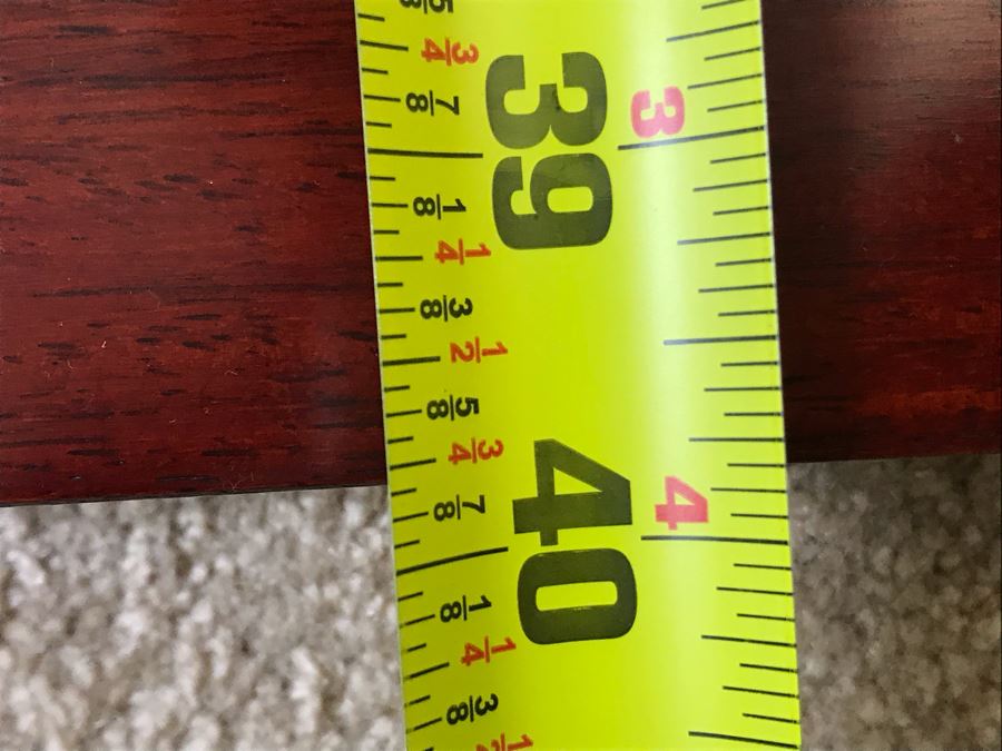 Rosewood Beveled Glass Wall Mirror 27.5 X 40 [Photo 8]