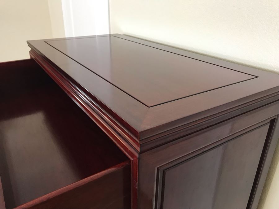 Chinese Rosewood 5-Drawer Chest Of Drawers Dresser 38W X 19D X 48H [Photo 10]