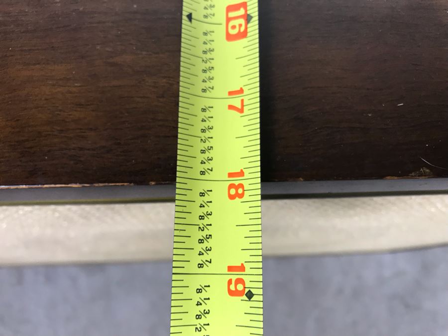 Mid-Century Acosti-Craft Speaker Cabinet With Gold Grill Cloth And Casters Perfect For Side Table Or Bar 31.5W X 18D X 27H [Photo 11]