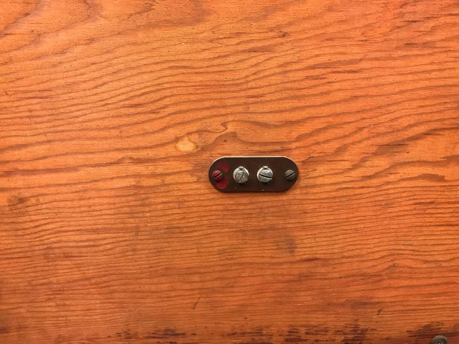 Mid-Century Acosti-Craft Speaker Cabinet With Gold Grill Cloth And Casters Perfect For Side Table Or Bar 31.5W X 18D X 27H [Photo 7]