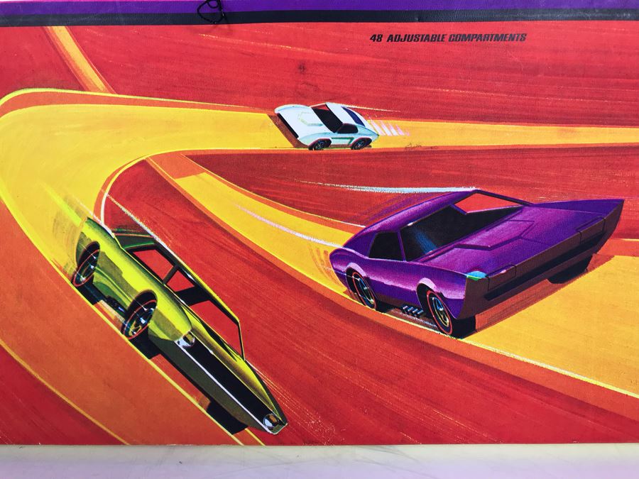 Vintage 1968 Mattel Hot Wheels 48 Car Collector's Case [Photo 3]