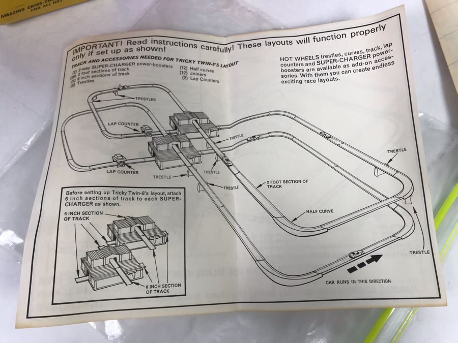 Vintage 1968 Mattel 2-Way Super-Charger In Damaged Box [Photo 18]