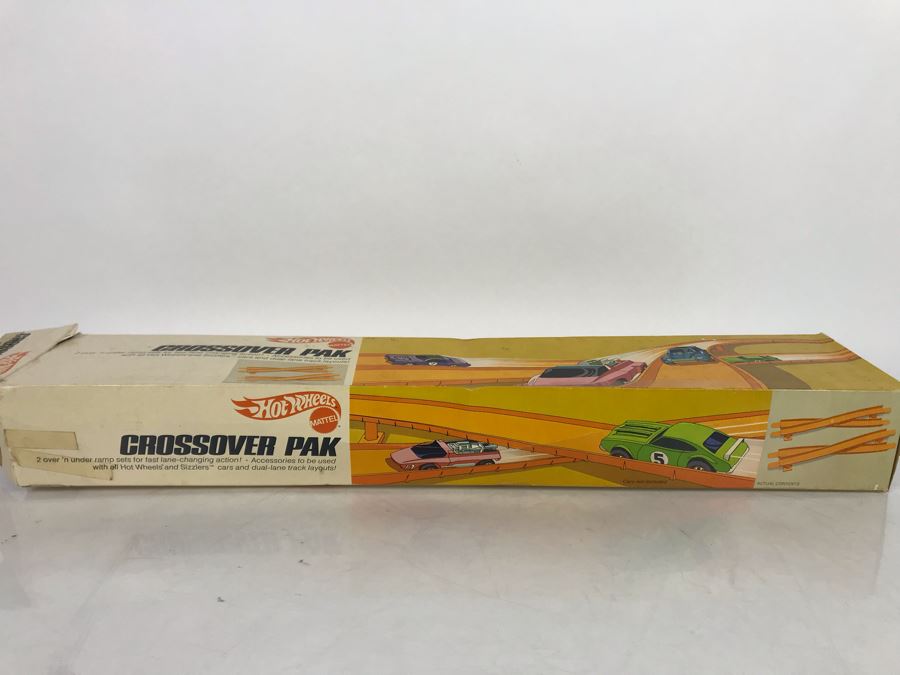 Vintage 1971 Mattel Hot Wheels Crossover Pak In Opened Box [Photo 4]