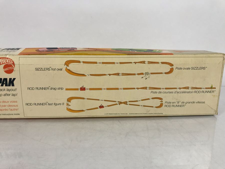 Vintage 1971 Mattel Hot Wheels Crossover Pak In Opened Box [Photo 11]