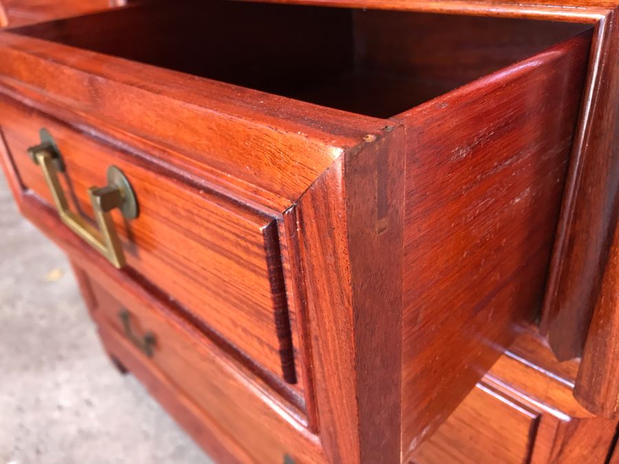 Vintage Chinese Slant Top Desk [Photo 11]