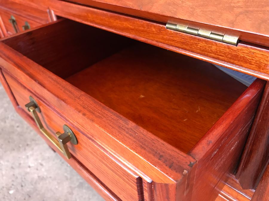 Vintage Chinese Slant Top Desk [Photo 12]