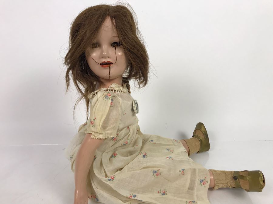 Creepy Halloween Judy Garland Doll
