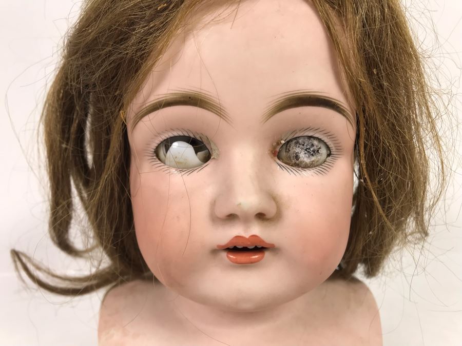 Creepy Halloween German Doll Head [Photo 2]