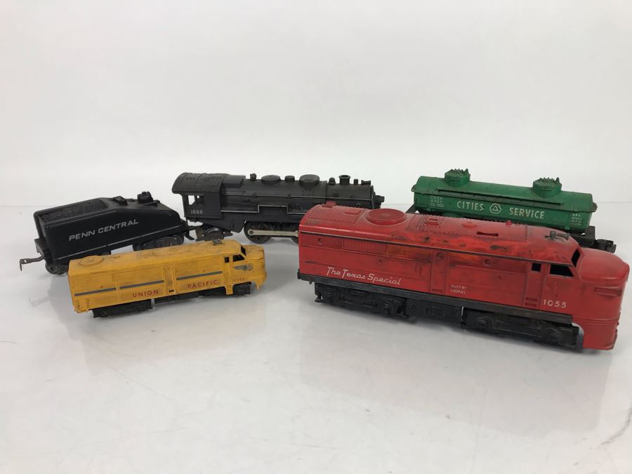 Vintage Trains Lionel And Marx Trains