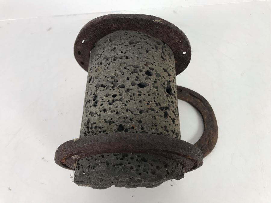 Unique Sculptural Door Stop Core Sample With Welded Horseshoes 7'W X 5'H [Photo 5]
