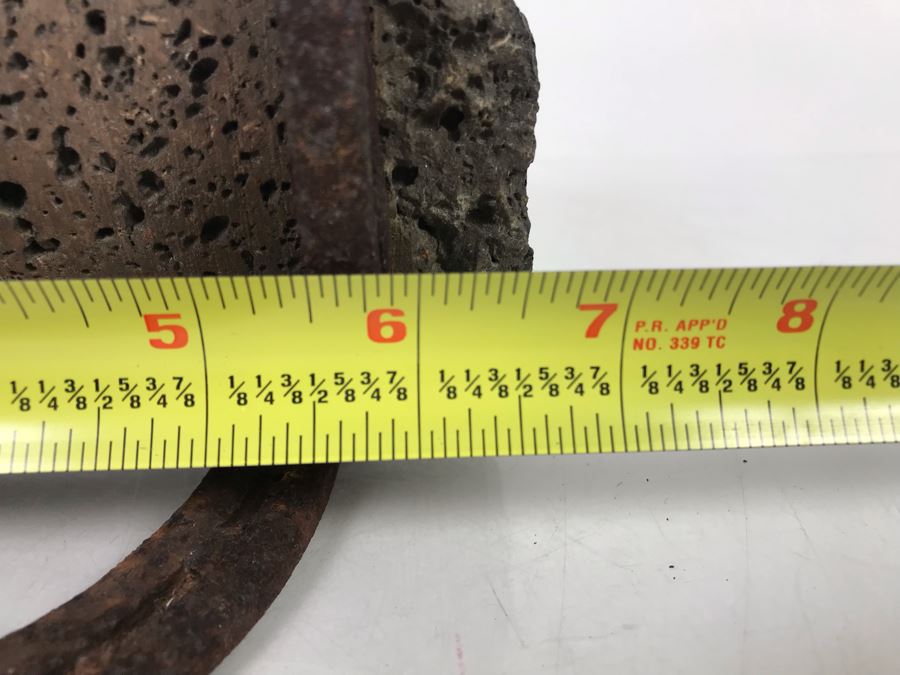 Unique Sculptural Door Stop Core Sample With Welded Horseshoes 7'W X 5'H [Photo 8]