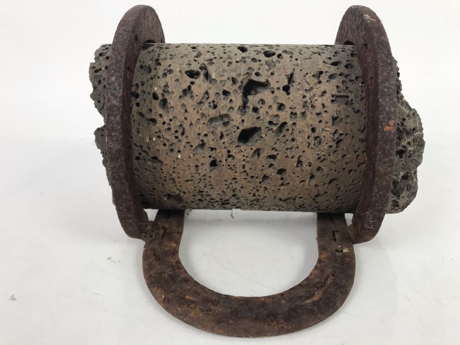 Unique Sculptural Door Stop Core Sample With Welded Horseshoes 7'W X 5'H [Photo 7]