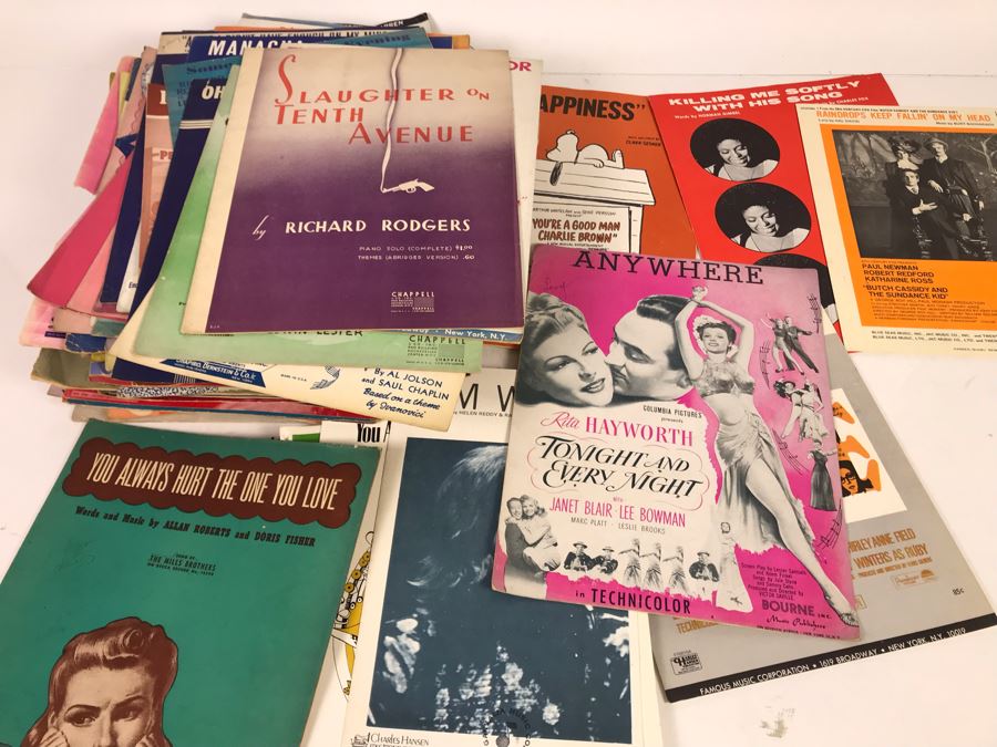 Large Vintage Sheet Music Lot [Photo 2]