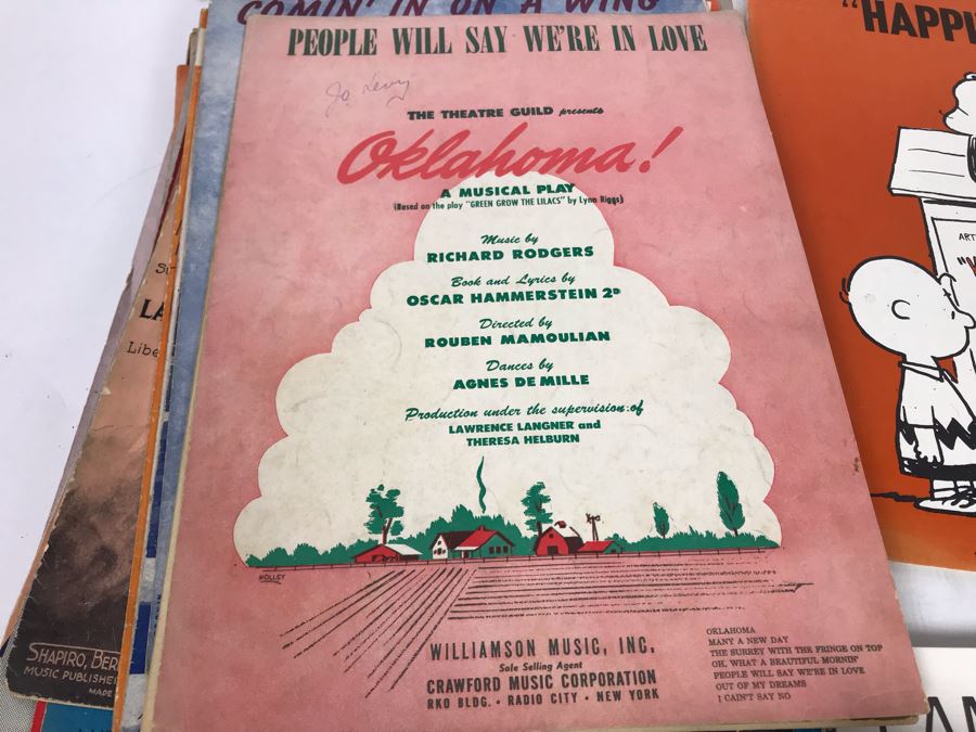Large Vintage Sheet Music Lot [Photo 16]