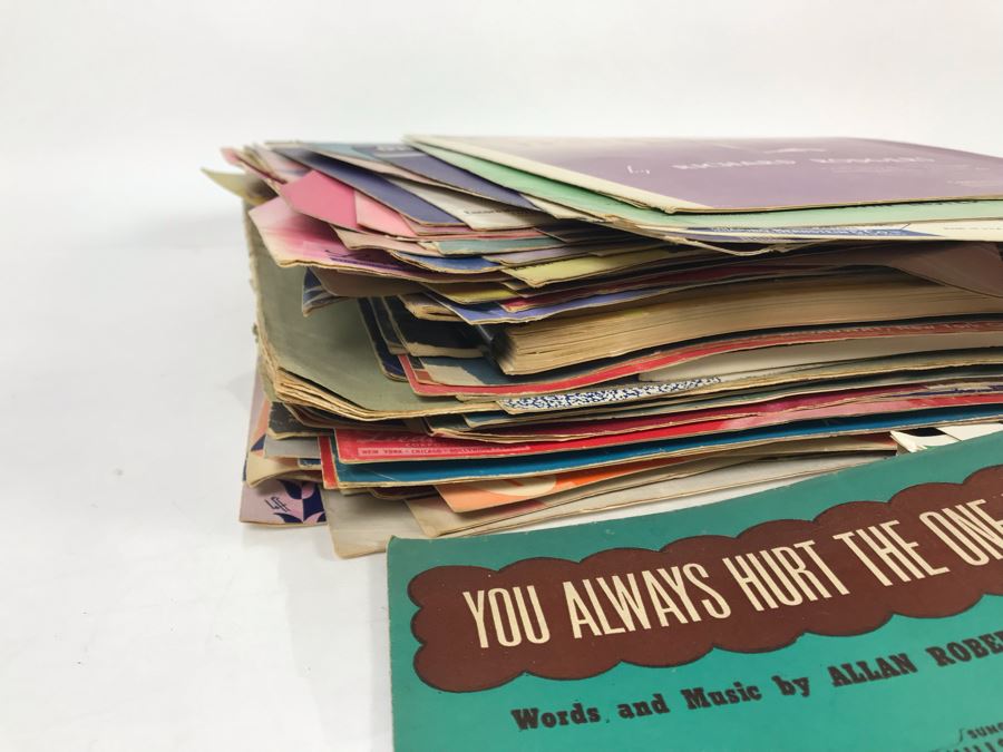 Large Vintage Sheet Music Lot [Photo 4]