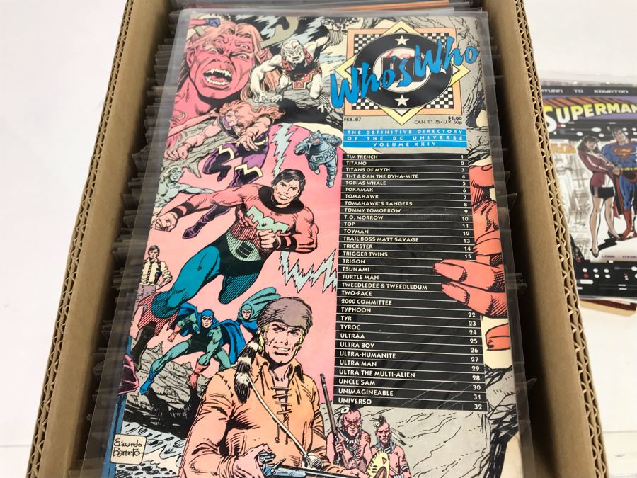 Long Box Mixed Bag Of Vintage Comic Books - See Photos For Small Sampling [Photo 6]