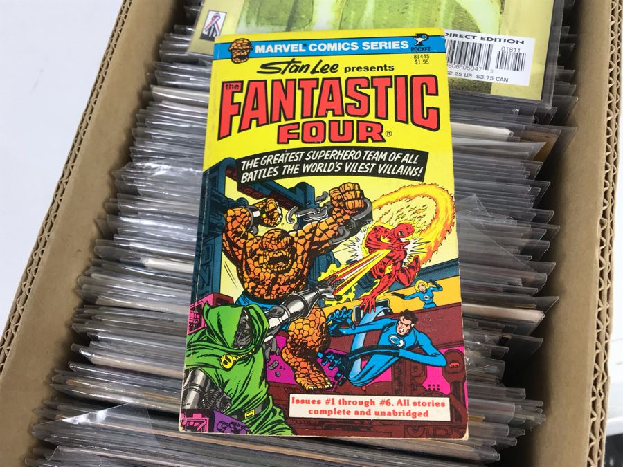 Long Box Mixed Bag Of Vintage Comic Books - See Photos For Small Sampling [Photo 3]
