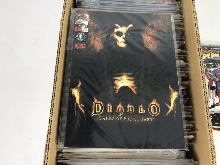 Long Box Mixed Bag Of Vintage Comic Books - See Photos For Small Sampling [Photo 9]