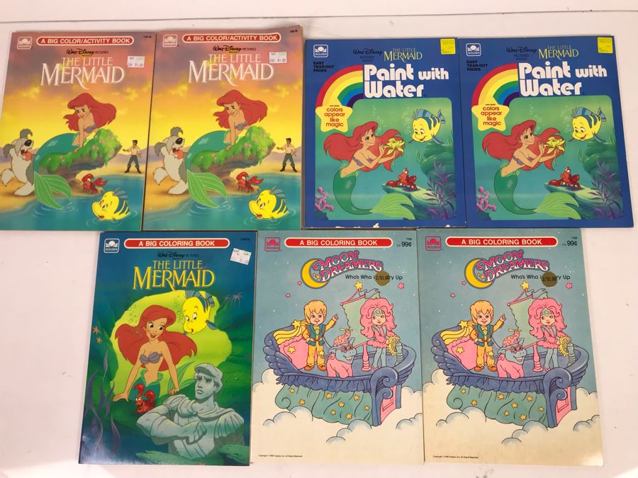 New Old Stock Vintage Coloring Books