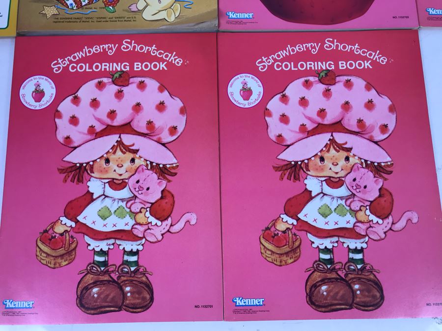 New Old Stock Vintage Coloring Books: The Sunshine Family New Old Stock Vintage Coloring Books: The Sunshine Family