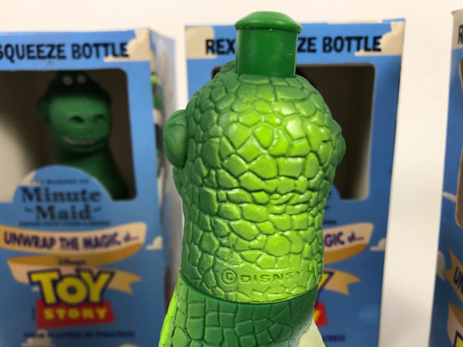 (4) Original Disney's Toy Story Rex Squeeze Bottles [Photo 5]
